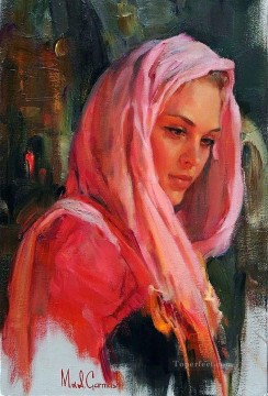 Pretty Girl MIG 05 Impressionist Oil Paintings